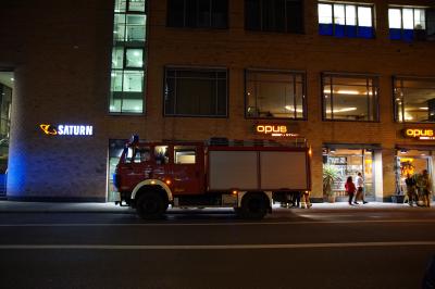 Esslingen: Rauch loest Feueralarm aus